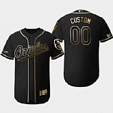 Baltimore Orioles Customized Black Gold Flexbase Jersey,baseball caps,new era cap wholesale,wholesale hats